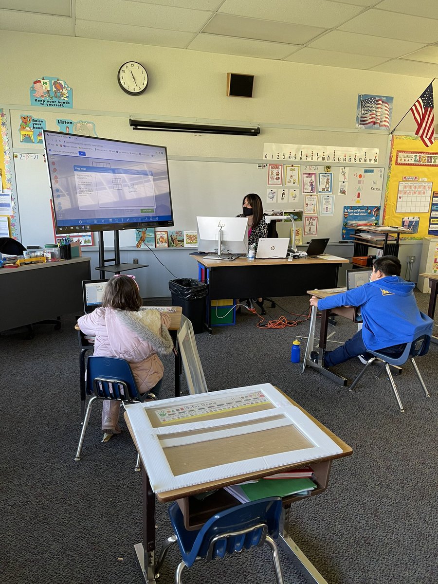 LoriGonzalezEDU's tweet photo. Co-teaching in 1st grade this morning was awesome! Perseverance is key and these students did just that! #elnidostrong #neverforgetwhereyoustarted #suptscanteach #inpersonlearning @LoriGonzalezEDU https://t.co/l5aUXdsETM