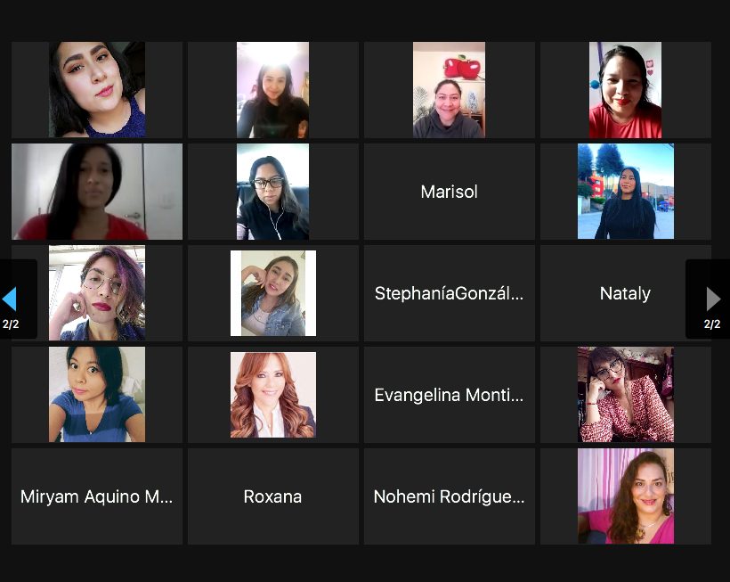 33Mujeres_AC's tweet photo. Gracias a les alumnes del día de hoy en #PINKBUNKER. ¡Sigamos #FeminizandoLaPolítica con estrategia! #EllasAlPoder 🚺🗳 https://t.co/Nl3z6lI6aP