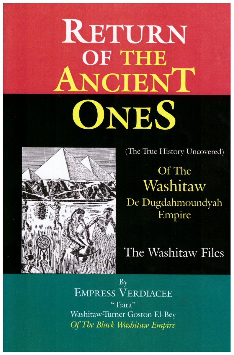 In the movie the Wakandans was made of 5 tribes The washitaw nation is the Aboriginal Americans that made of 5 civilized tribes 