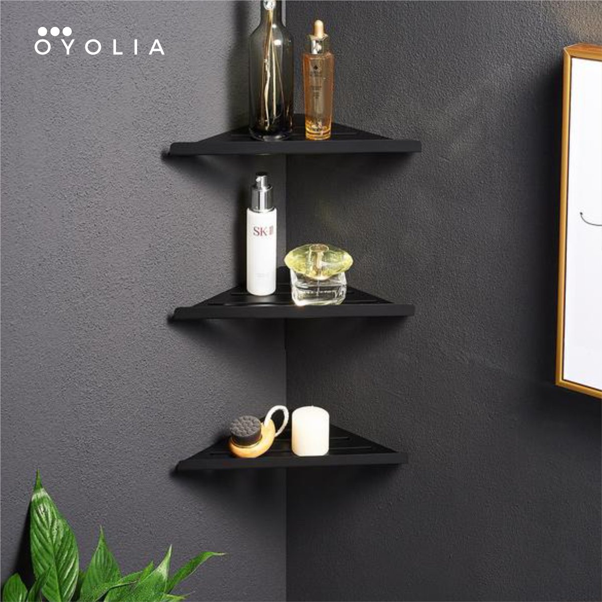 These triangle shelves are made from 304 stainless steel which makes them durable. In addition to this, the 3 different color choices allow you to choose the one that suits you better.
----
🛍️ bit.ly/3rSdvTB
.
#oyoliastore #homedecor #interiordesign #home #interior