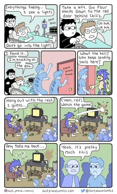 @AlarminglyBad @InkyRickshaw @_mjwills @FTBComics @swordscomic @DoodleForFood @JakeyBoiArts @beckscomics Thanks @AlarminglyBad (actually good)!

I'm Zach and I make funny comics where people cry n' die and its funny.

We can go deeper: @KohneyComics @thatlemonboyo 