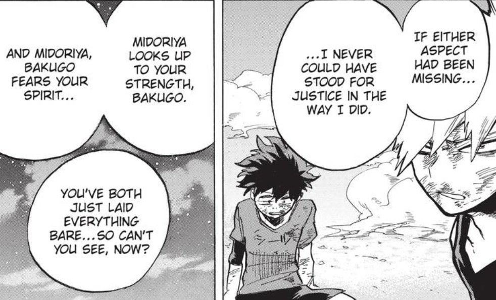 "-someone needs to teach him that" and that's not entirely wrong, he did need to learn that. But what happens is not a case of 'he needs to drop his obsession with winning' but what Hori did was this.