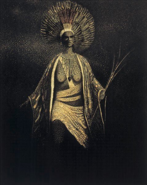 T’challa’s STEP mom looks like the Amazonian Empress from California 