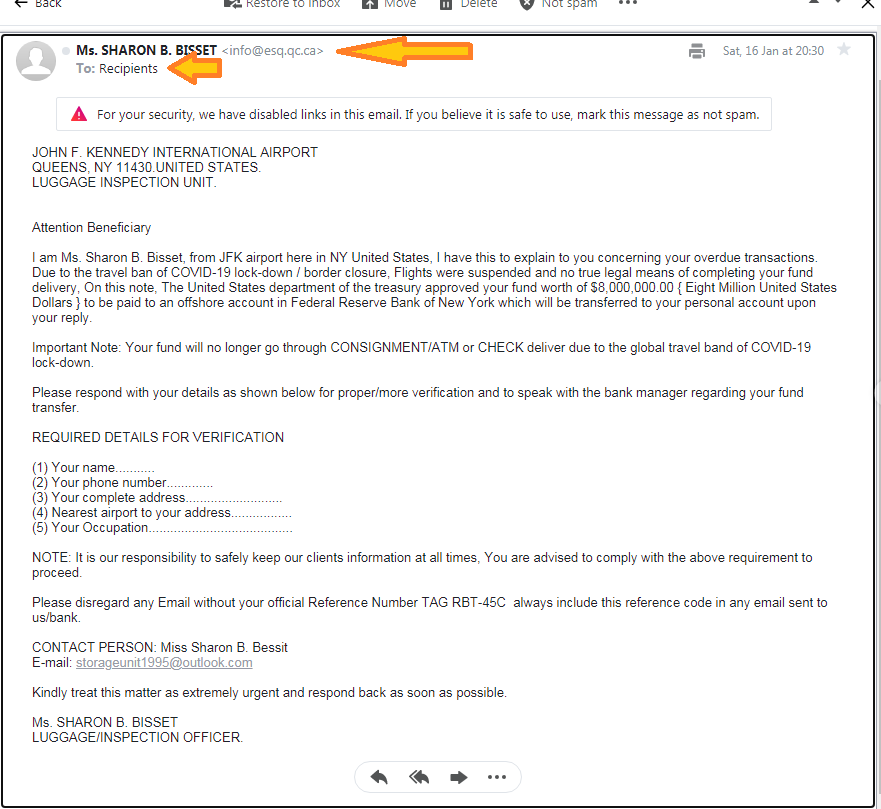 ConmanExposed's tweet image. The promise of money - IF IT IS TOO GOOD TO BE TRUE THEN IT IS...we can almost guarantee it!