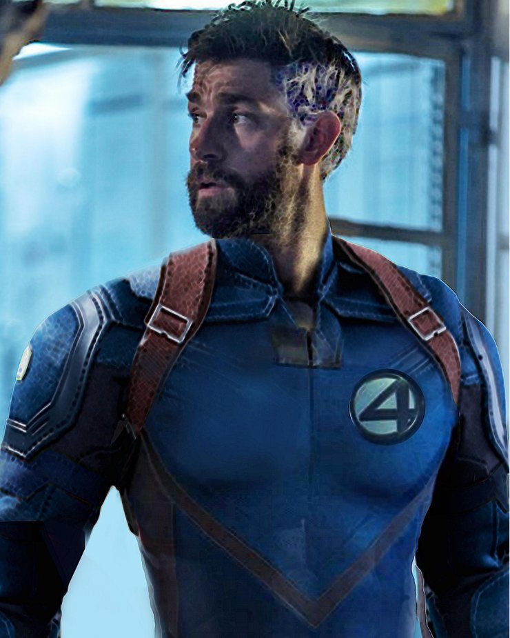 BrandonDavisBD's tweet photo. John Krasinski is the only actor who could just show up in the MCU and everyone would know who he is playing, costumed or not. 

Please bring in John Krasinski as Reed Richards. Please!!! 

#WandaVision https://t.co/bVWdl0zK1w