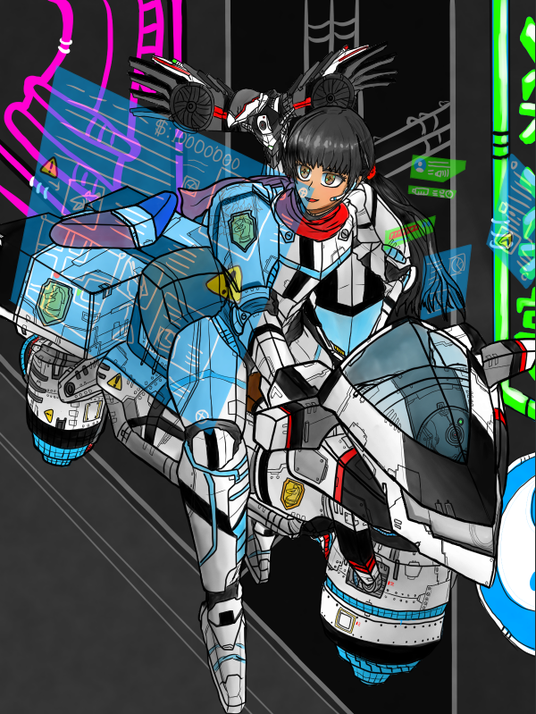 ふざける正義の味方 背景を直しました 友達にxyz軸ができてないと言われたので 認めてもらえるだろうか ネオン街をイメージしました イラスト イラスト初心者 イラスト練習中 イラスト好きな人と繋がりたい 絵師さんと繋がりたい 創造