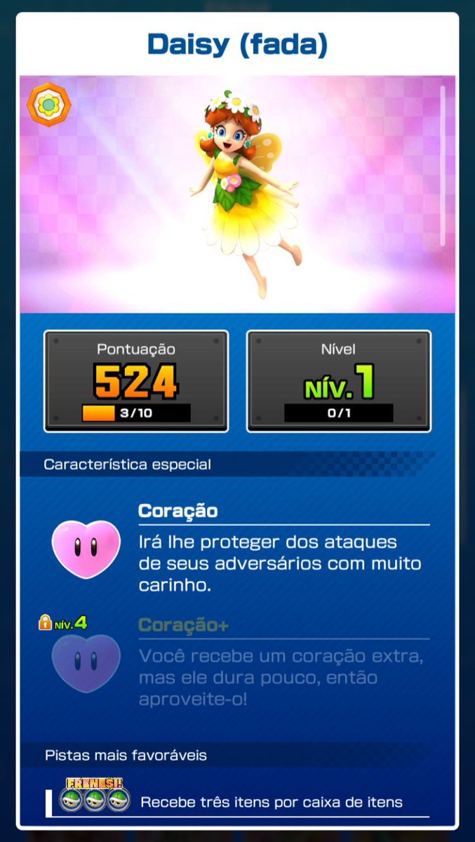 PeachyYasmin21's tweet photo. 🧚🏻♀️🌼Eu Finalmente Consegui a Daisy Fada!🌼🧚🏻♀️🥰
@PeachyYasmin
#PrincessDaisy #DaisyFairy #TeamDaisy #MarioKartTour #Alegria #PowerPrincess https://t.co/Q2YreU5aL5