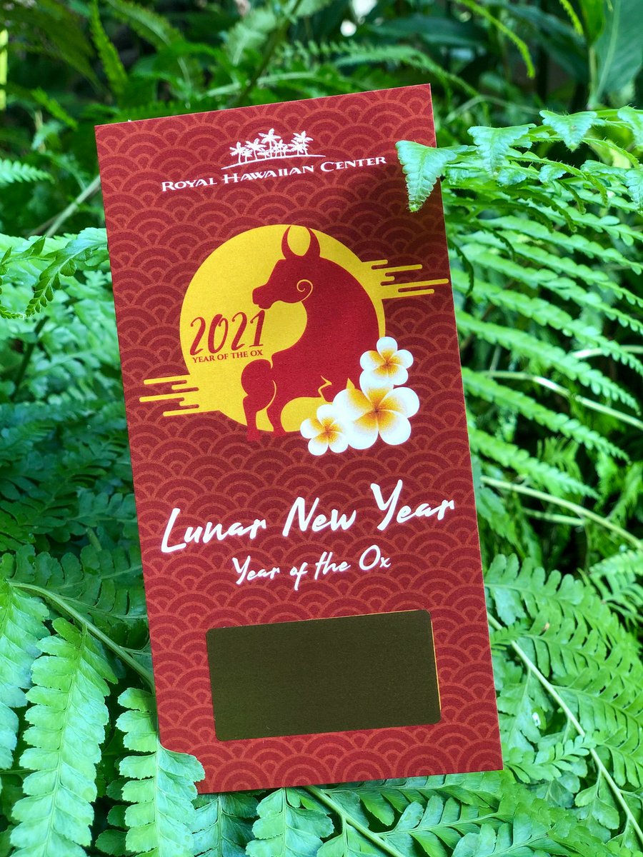 HILuxury (@hiluxury) on Twitter photo Through Feb. 28, guests at <a href="/RoyalHwnCtr/">RoyalHawaiianCenter</a> may celebrate the Lunar New Year with exciting activities: Lucky Lion Selfies, the Royal Wish Wall and the Year of the Ox Scavenger Contest. Guests who spend $150 receive a lucky lai see for a chance to win prizes. #royalhawaiiancenter Through Feb. 28, guests at <a href="/RoyalHwnCtr/">RoyalHawaiianCenter</a> may celebrate the Lunar New Year with exciting activities: Lucky Lion Selfies, the Royal Wish Wall and the Year of the Ox Scavenger Contest. Guests who spend $150 receive a lucky lai see for a chance to win prizes. #royalhawaiiancenter
