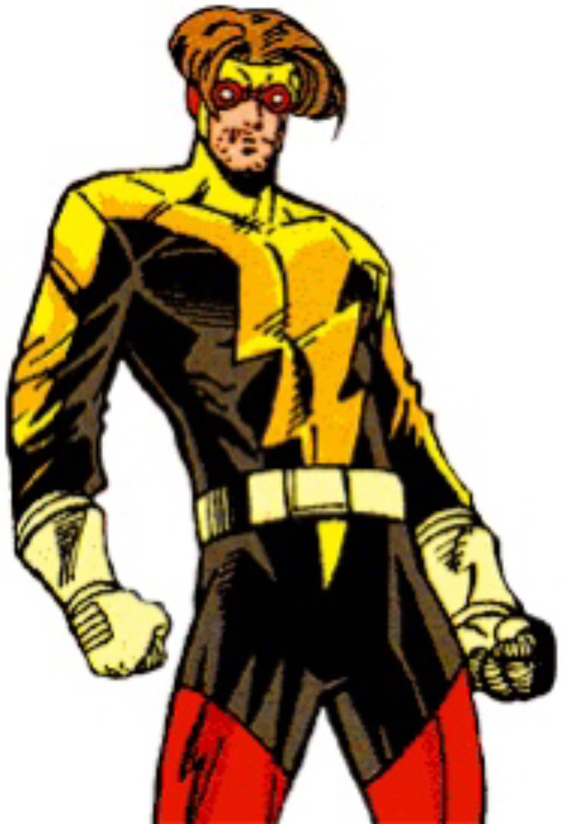 The Flash - Mr. AllenFather of Sela Allen and hero of the future this Allen descendant gave his life to stop Cobalt Blue and saved his daughters life.