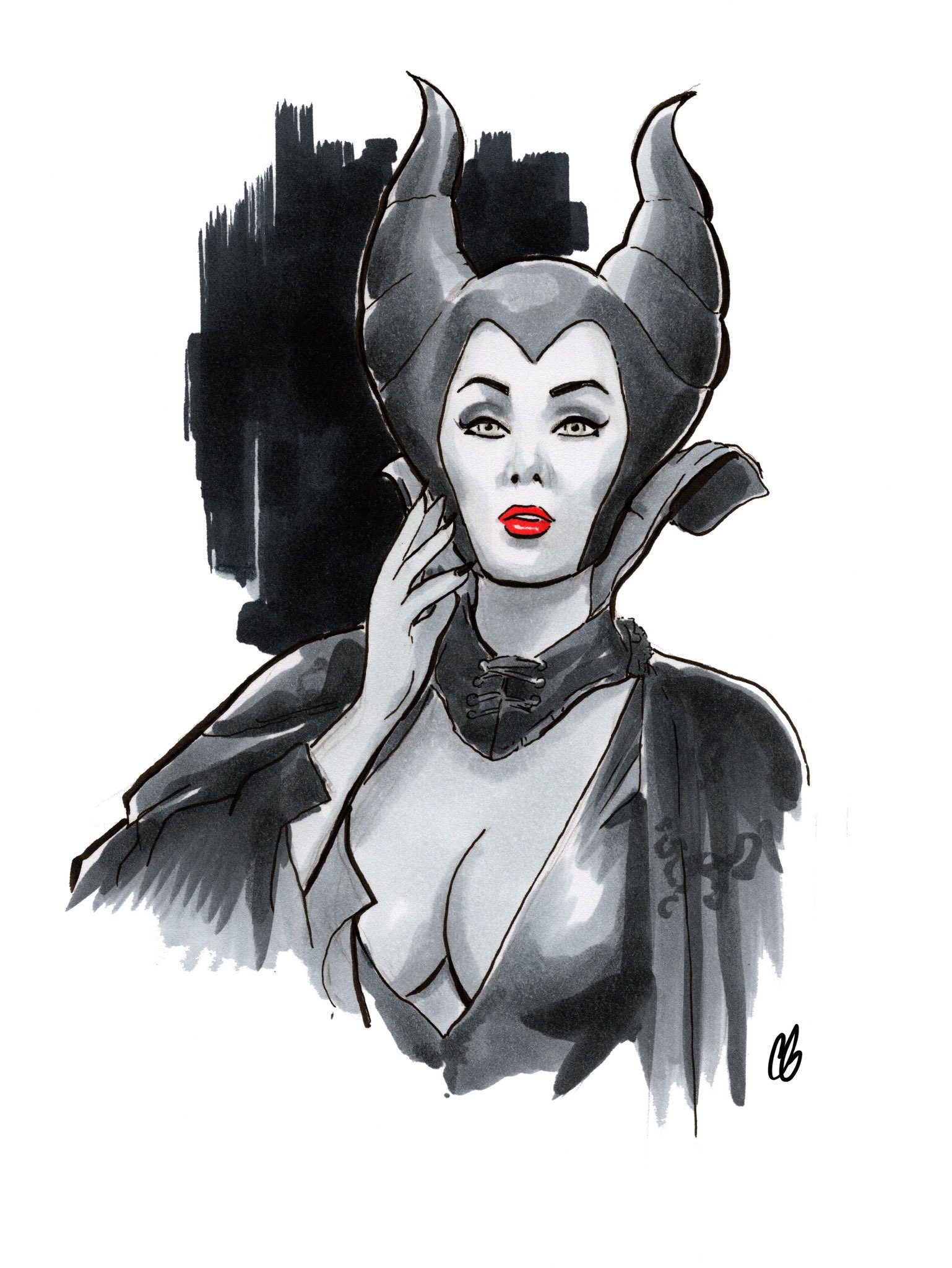 Maleficent Art PosterGully Specials| Buy High-Quality Posters and Framed  Posters Online - All in One Place