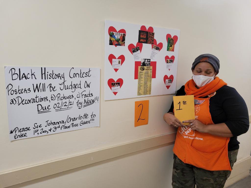 BLACK History Contest !! Charlotte French 1st prize Yolanda Mosley 2nd prize. <a href="/dontamcam/">Tammy Campbell</a> <a href="/bliczwek/">Brian Liczwek</a> #HappyThursday #BlackHistoryMonth