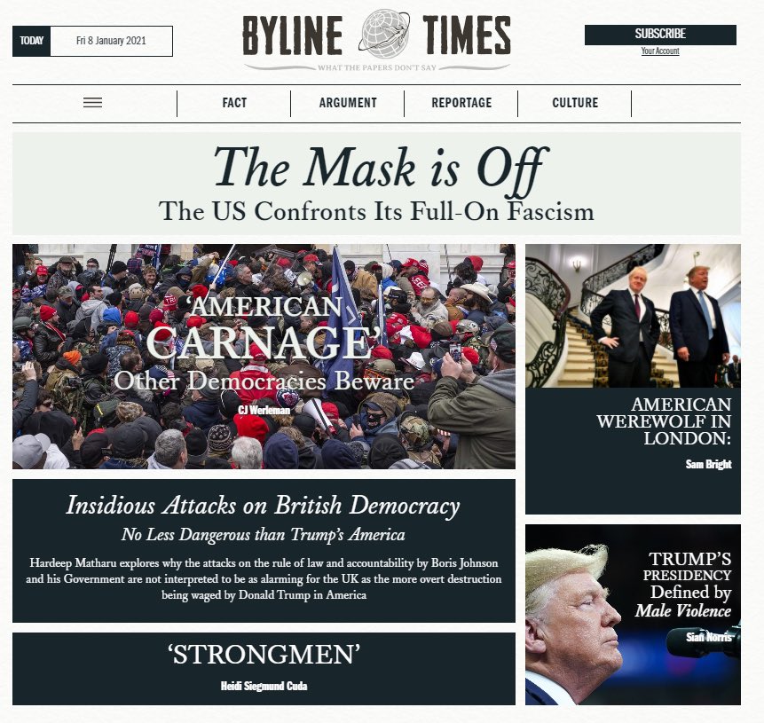 If you appreciate fearless independent investigative journalism, please consider supporting reader-funded  @BylineTimesNo ads. No cookies. No tracking. Please subscribe here: http://subscribe.bylinetimes.com  55/