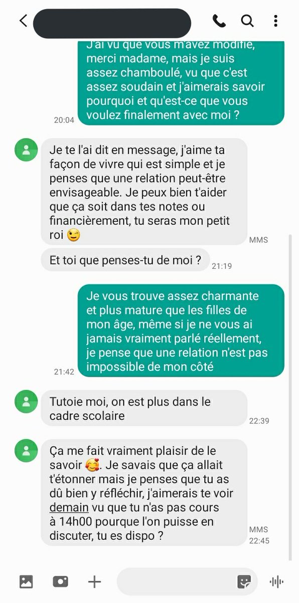 Ok elle vient de me répondre, je pense qu'elle veut que je la vois chez elle ou quelque part, vous pensez que je dois lui répondre quoi ? (Il faut pas que je passe pour un dalleux  )