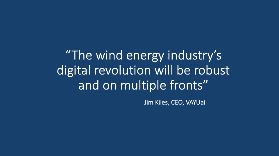 Learn about the digital revolution about to transform Wind Energy at <a href="/leadvent/">Leadvent Group</a>'s  Wind-power Data &amp; Digital innovation forum Feb.17-18 <a href="/jimkiles/">james kiles</a>, VAYUai CEO will share thoughts on the wind farm of the future &amp; a data first approach #windenergy #windpower leadventgrp.com/events/windpow……