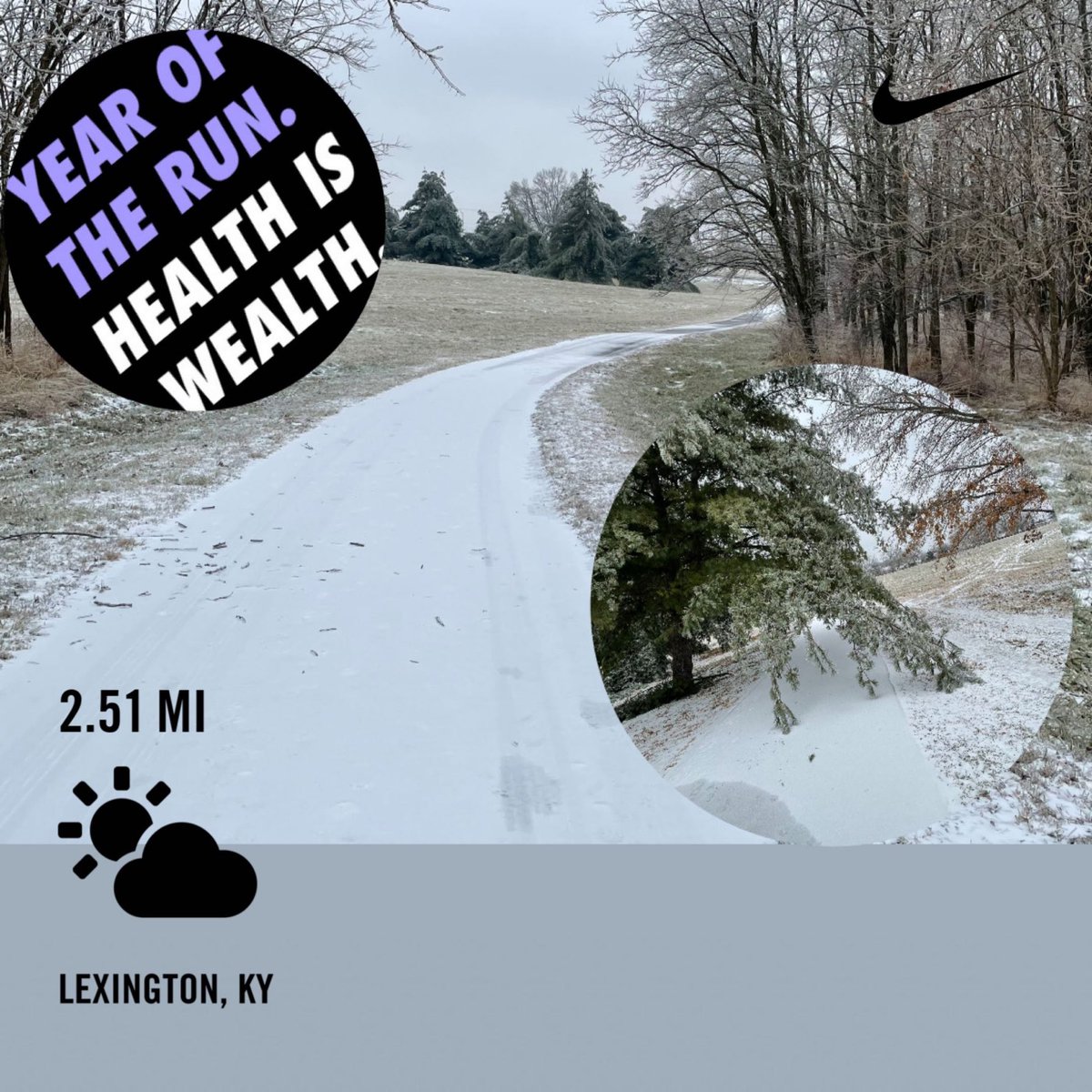 LaMontrose's tweet photo. Sense: 0
Slips: 7
Falls: 0
Miles: 2.51
Temp: 23°

Balance is key.

#LunarNewYear
#IceyRun
#runwithLL https://t.co/QI2cB0NbAy