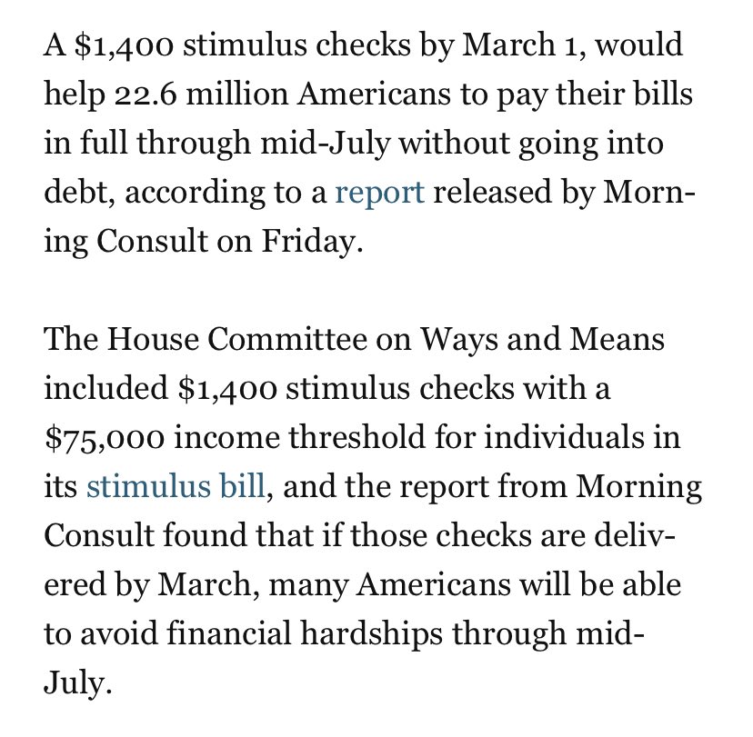 WHAT?! One $1400?! Not reoccurring??? One $1400 check for 4 1/2 months of survival??? WHAT?!