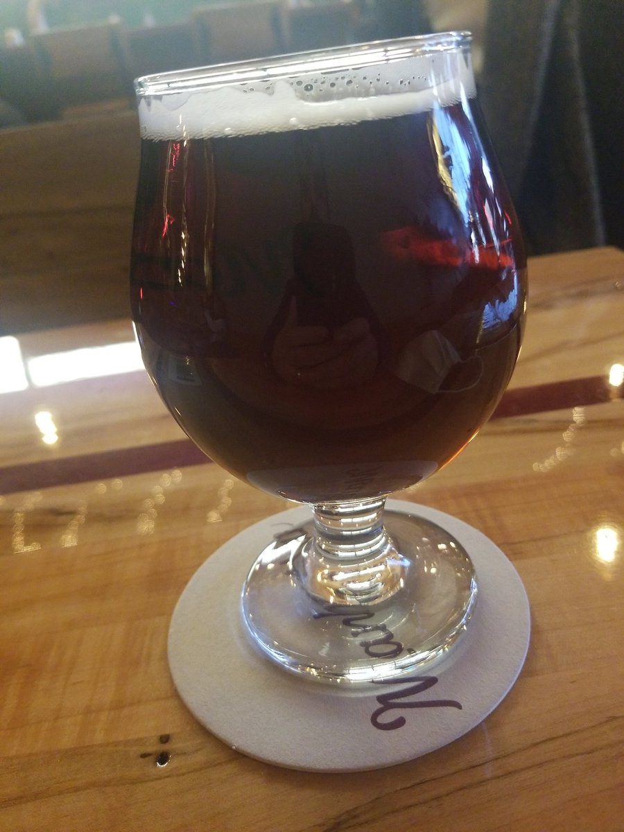 RussPlaschka's tweet image. All By Myself is the new beer, a tasty Belgium red ale, kind of fitting since no one else showed up. @manhattanbrew #drinkingalone #TGIF @dwaneroth_