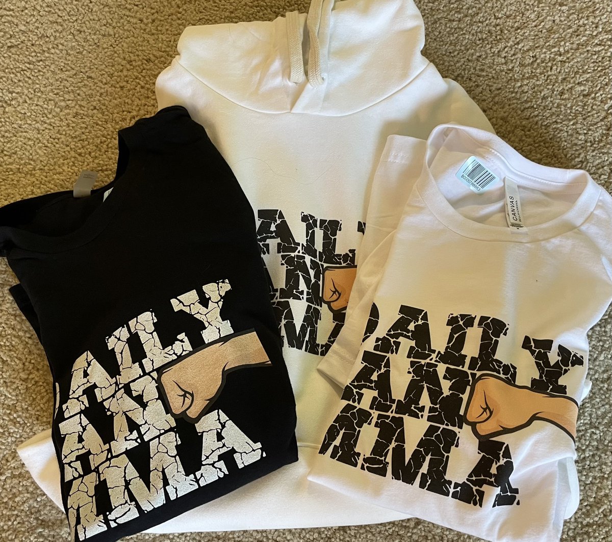 Bunch of merch came in the mail today. Had to do some quality testing before we launch to the public. Soon .. https://t.co/flOOeqpedk