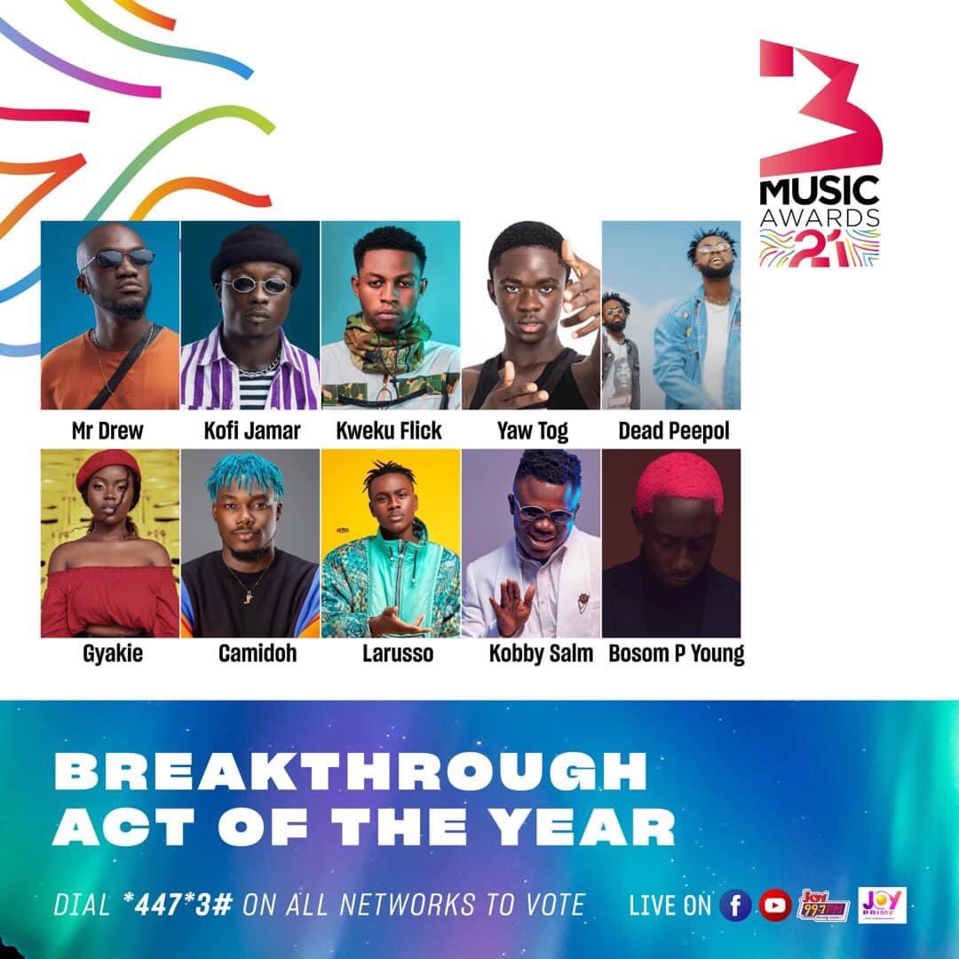 GhanaNdwom's tweet photo. #the4th #3musicawards21 #thenomineeshows #xerda https://t.co/mwM0lTng5O
