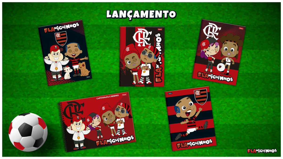 Flamengo's tweet image. Nossa turminha está pronta para acompanhar a criançada na Volta às Aulas, sejam elas presenciais ou on-line! A linha conta com Cadernos Brochura e de Cartografia e Desenho ideais para o dia a dia na escola.
 
Garanta o do seu Flamiguinho! ❤️🖤