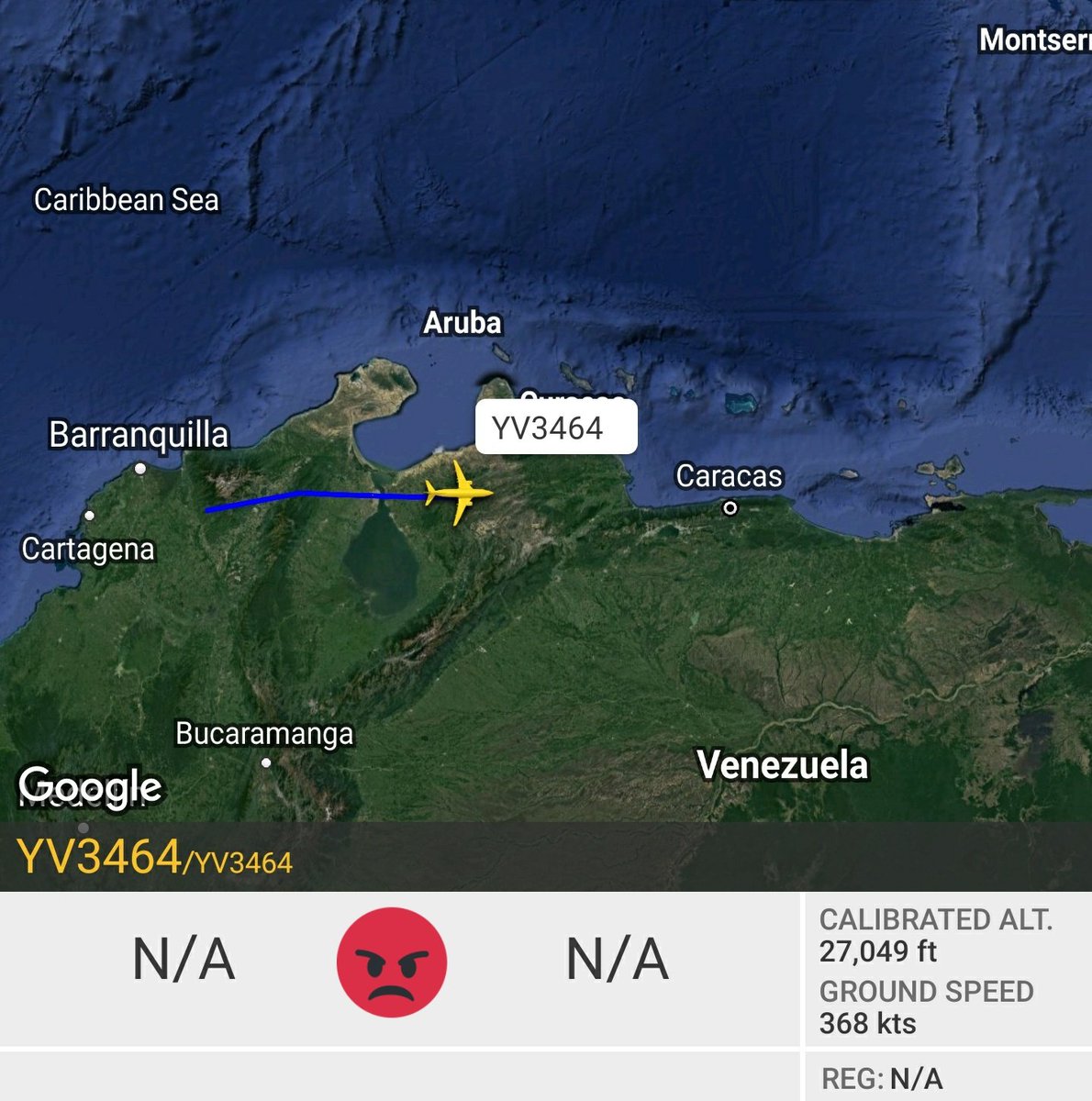 Arr3ch0's tweet photo. #YV3464 hex 0d8d88
De Colombia pa' Caracas.
#Venezuela https://t.co/tPd23bhzYD
