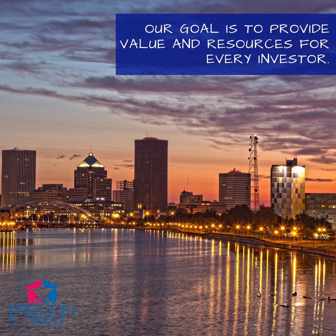 FFREIA's tweet image. Our goal is to enhance knowledge, grow profit, and provide value and resources for every investor interested in this time-tested investment field.

#FFREIA #ROC #Rochester #RealEstate #REinvesting #Investing #RealEstateInvesting #Teamwork #Community