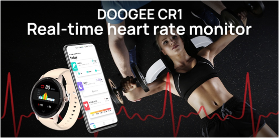 Montre intelligente DOOGEE CR1 pour surveiller votre fréquence cardiaque et vous aider à avoir une vie plus saine.
En savoir plus: ali.pub/5j0oq4
Rejoignez notre cadeau： bit.ly/3pQqwwI