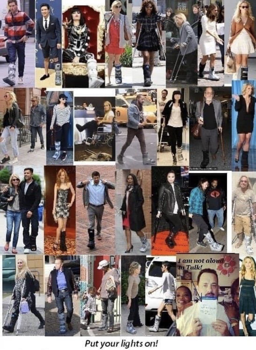 Flash back, Boots galore...
If America is reopened will anyone notice that most of Hollywood has disappeared or has developed a slight limp?