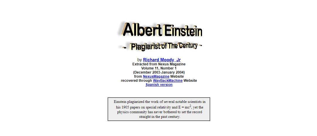 RT @krsnaballarama: Albert Einstein - Plagiarist of The Century https://t.co/QJ4fGCc75t https://t.co/Oai45wXuO6