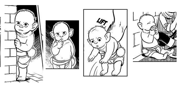 dungeon meshi baby orc :) 