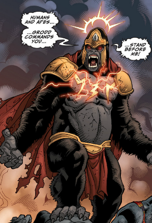 Gorilla Grodd (Alternate Timeline)Grodd had captured the Reverse-Flash and consumed his brain. Inheriting Daniel's knowledge of time travel, he could. He was fracturing the speedforce while doing this and in a climactic battle with Flash to stop him, he was killed.