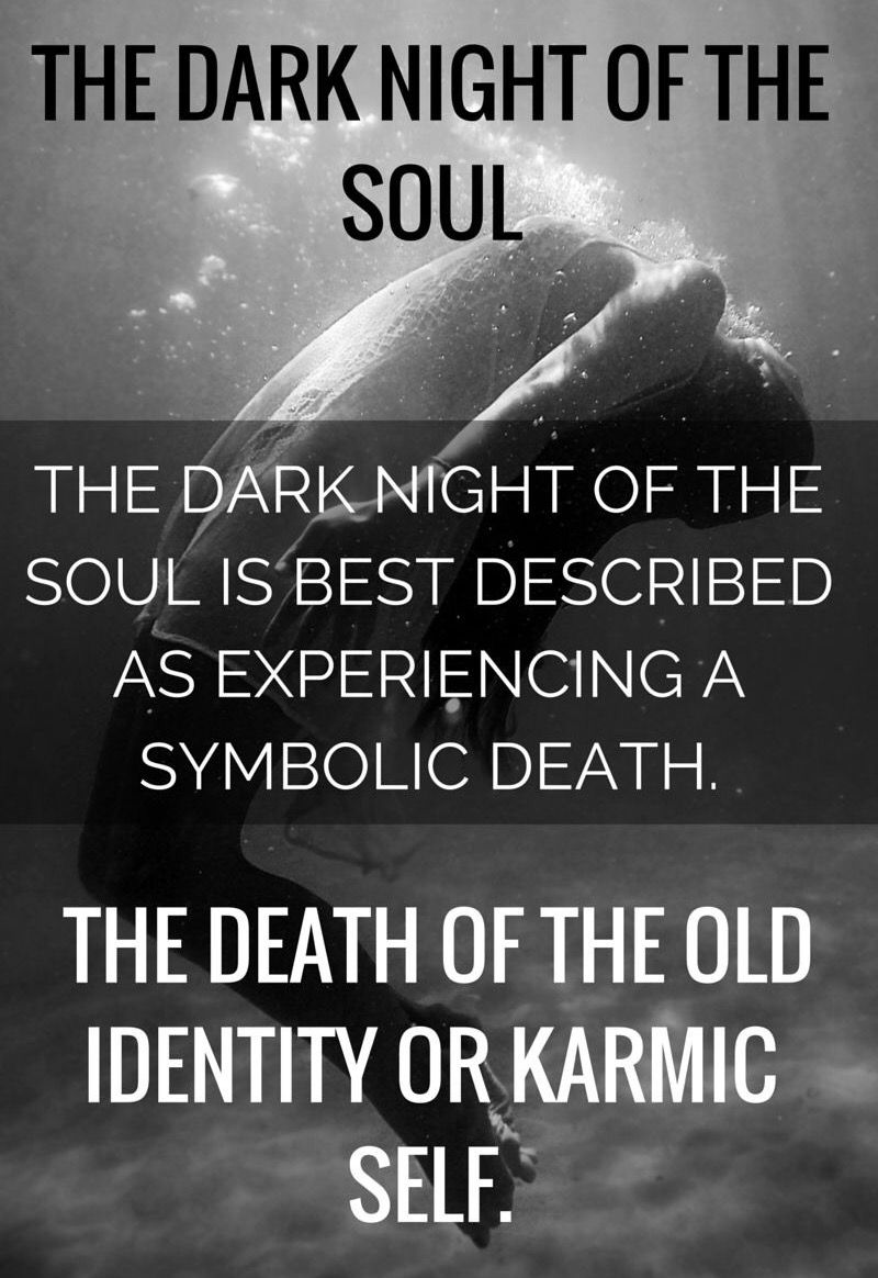 Re-Birth
Birthing pains 
Souls and Earth in Balance -ASCERNION    
#Biblical #empco #plasmaevent Plandemic RESET
Hence The dark Night of the Souls
4 years.