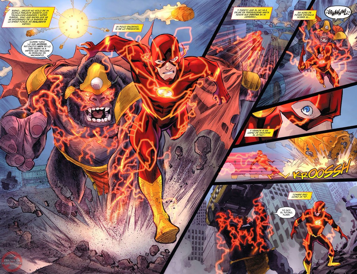 Gorilla Grodd (Alternate Timeline)Grodd had captured the Reverse-Flash and consumed his brain. Inheriting Daniel's knowledge of time travel, he could. He was fracturing the speedforce while doing this and in a climactic battle with Flash to stop him, he was killed.