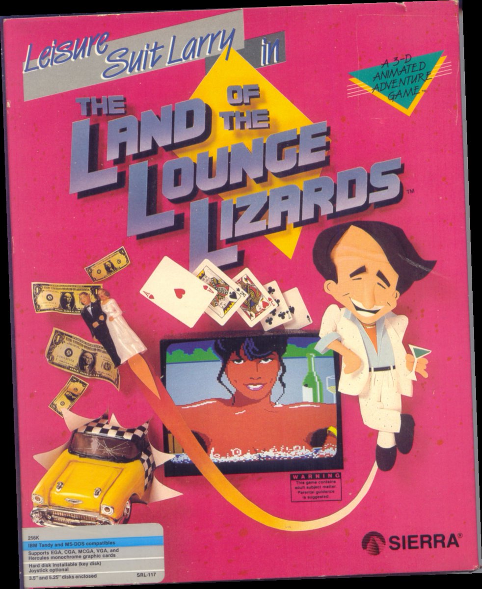 Leisure Suit Larry 1 2 & 3 (I, II, III) PC Big Box -3 Pack MS