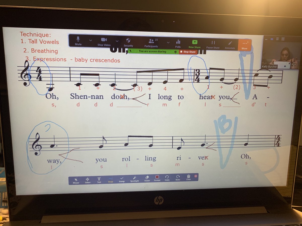 It’s getting more technical in the choir world! Tall vowels, breath marks, baby crescendos. Crazy how two phrases of music can include so much musical multitasking. Let’s go! ⁦<a href="/MpMiddle/">Manassas Park Middle School</a>⁩ ⁦<a href="/MPCSVA/">MPCSchools</a>⁩ #choir #tallvowels #singersbreath