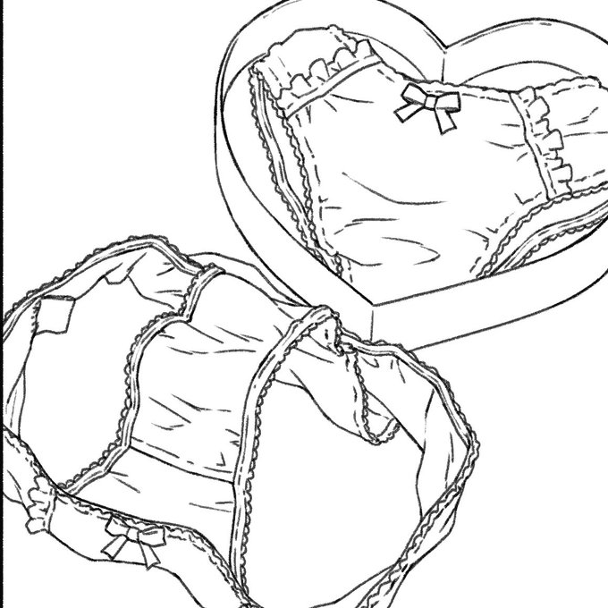 1時間ぐらいひたすらパンツのペン入れをやってたら解脱しそうになりました😱 