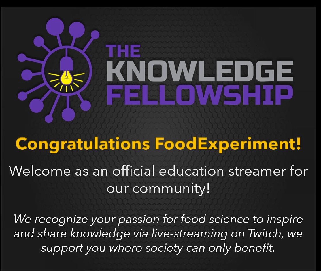 Truly honored to be recognized as a featured education streamer by the <a href="/TheKnowledgeFe1/">TheKnowledgeFellowship</a> 😎

Cool to have found the community of passionate science-minded people who share and learn knowledge via Twitch and their discord forums (discord.gg/nYdgZjj). 

Yea Science !