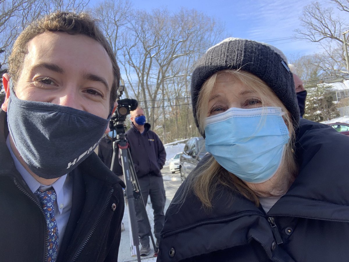 WillHaskellCT's tweet photo. I love visiting vaccine clinics. There’s just a palpable joy as people file in to get a life-saving shot. 

If you’re over the age of 65 and haven’t signed up yet, visit https://t.co/bwUWpZxrWu or call 877-918-2224. https://t.co/MneXU1LUBg