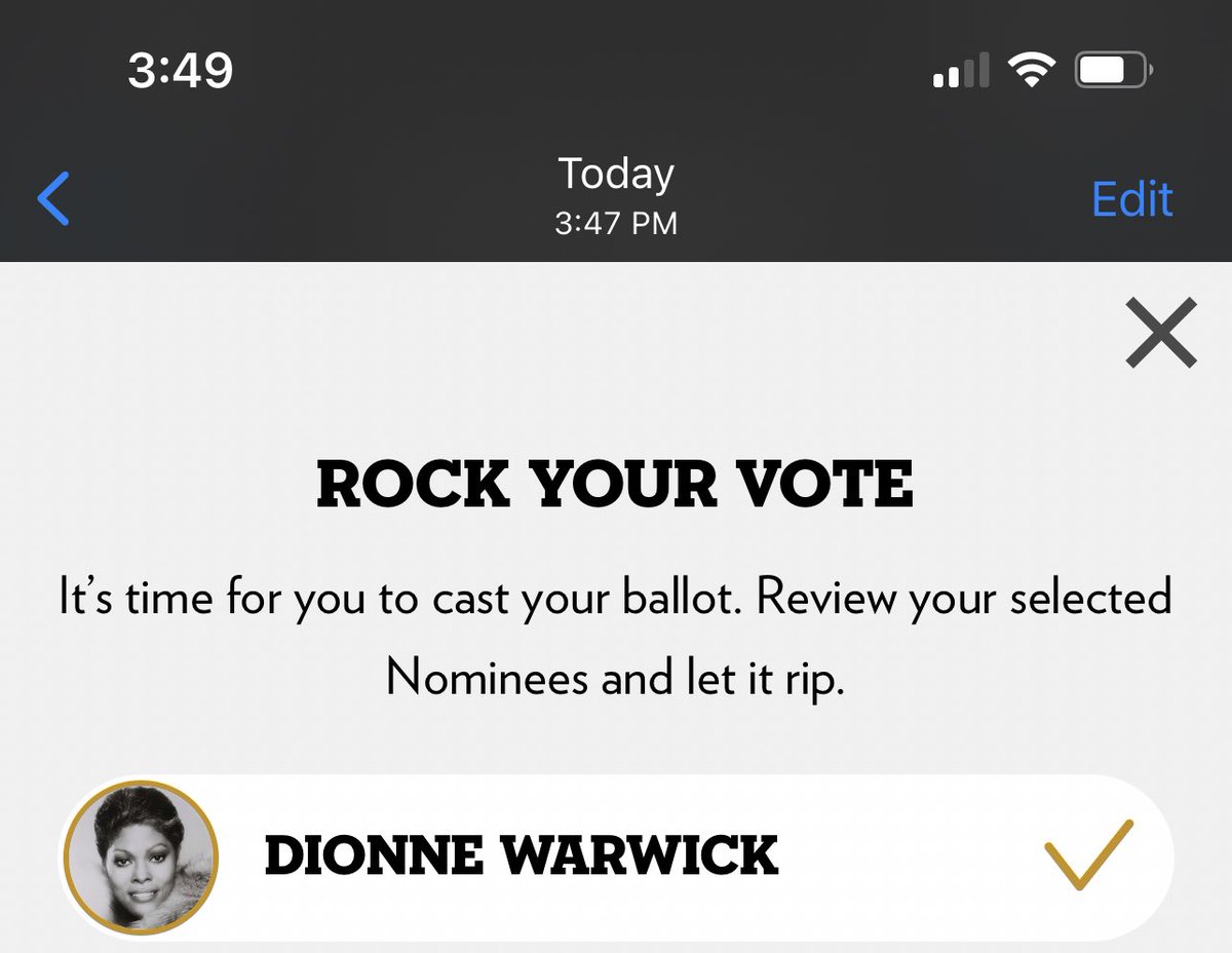 PaulaDIngram's tweet photo. @dionnewarwick @dionnewarwick YOU ROCK QUEEN!!! https://t.co/9aHHMPSr2J