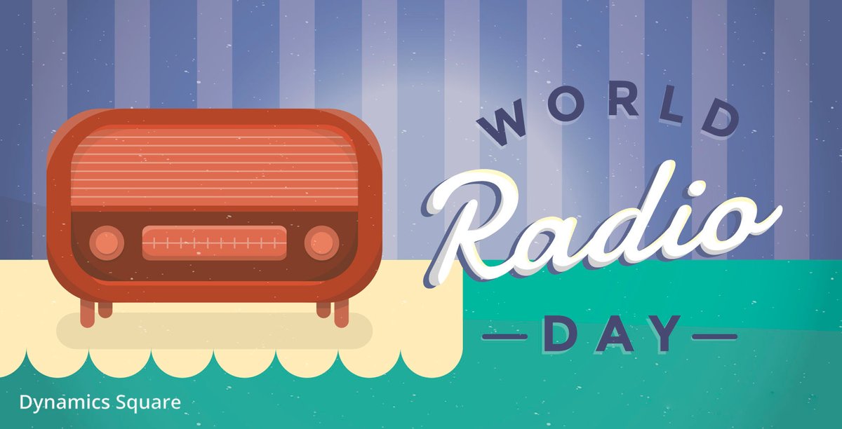 Let's celebrate the 10th edition of World Radio Day 2021.
#WorldRadioDay #RadioDay2021 #WRD2021 <a href="/dynamicssquare/">Dynamics Square</a>