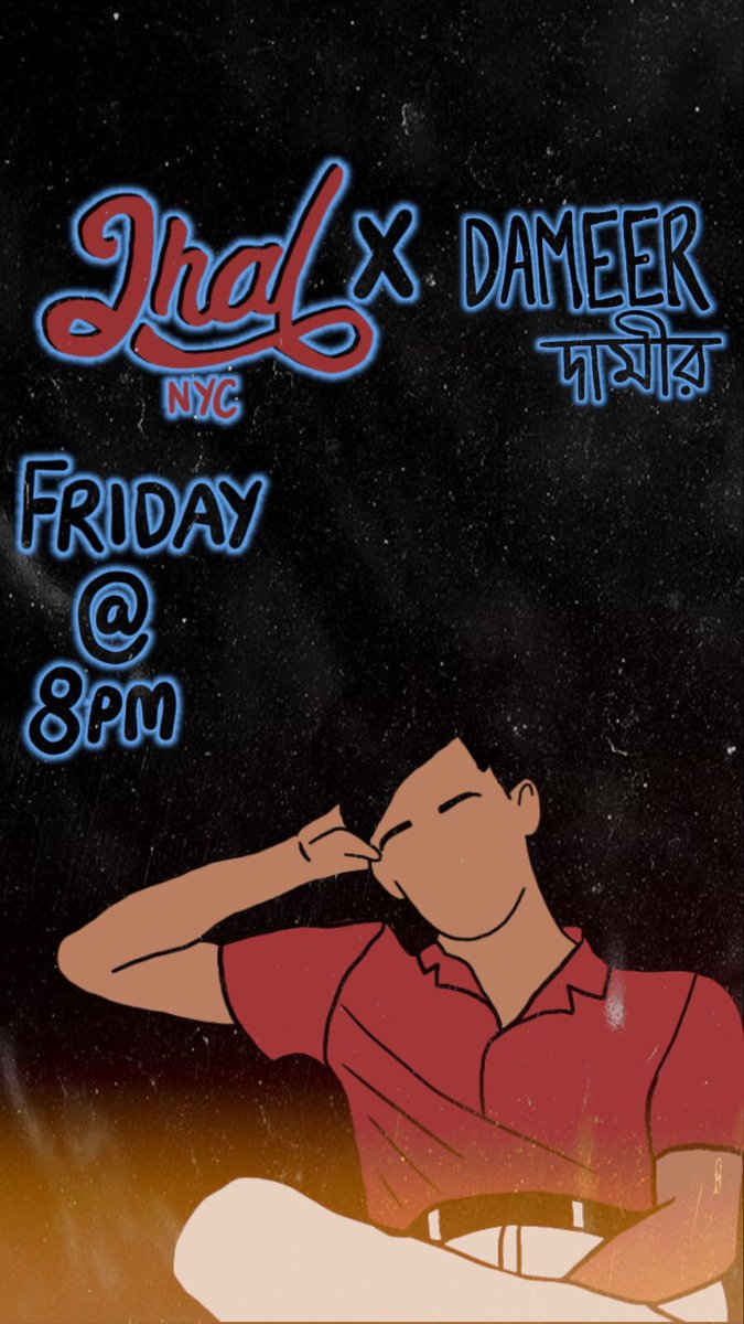 JhalNYC's tweet photo. Catch @dameer_dk on IG Live tonight ! https://t.co/9ouqtXbD8t
