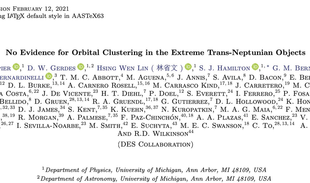 Ok... the P9-is-not-real-because-of-observational-bias story has made another comeback, this time as a re-analysis. Interesting stuff, but inconclusive. While no longer staying up at night to look for the damn thing has undeniable appeal, we press on. Why? thread below