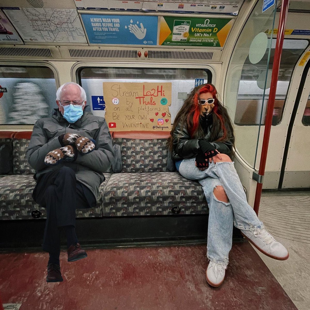 Thals (@thalstw) on Twitter photo My second single “Lo2Hi” is out in all platforms now. Waiting w my friend Bernie to get viral... while we wait, we enjoy listening to it! Here’s the link :) 
open.spotify.com/track/2c1osvTu… My second single “Lo2Hi” is out in all platforms now. Waiting w my friend Bernie to get viral... while we wait, we enjoy listening to it! Here’s the link :) 
open.spotify.com/track/2c1osvTu…