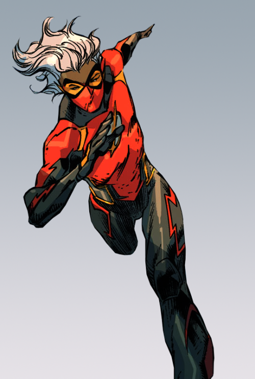 Jess Chambers - Kid Quick/The FlashThe Nibling of Earth 11 Jesse, they use they same formula to work alongside their friends in Teen Justice and in one Timeline they become The Flash and join a new formation of the Justice League where they become close friends with Andy Curry.