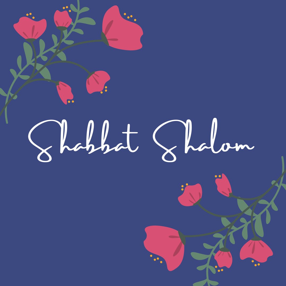 Shabbat shalom. May you have a restful weekend. #shabbat #shabbatshalom