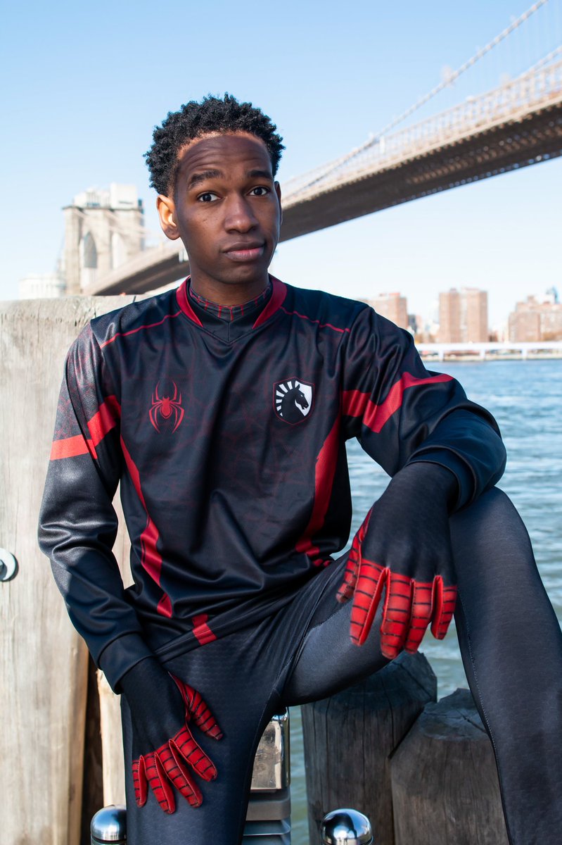 Miles Morales x <a href="/TeamLiquid/">Team Liquid</a> 

<a href="/marvel/">Marvel Entertainment</a> 

📸: <a href="/KnowhereNyc/">knowhereNYC🕙</a> 

#milesmorales #spiderman #teamliquid
