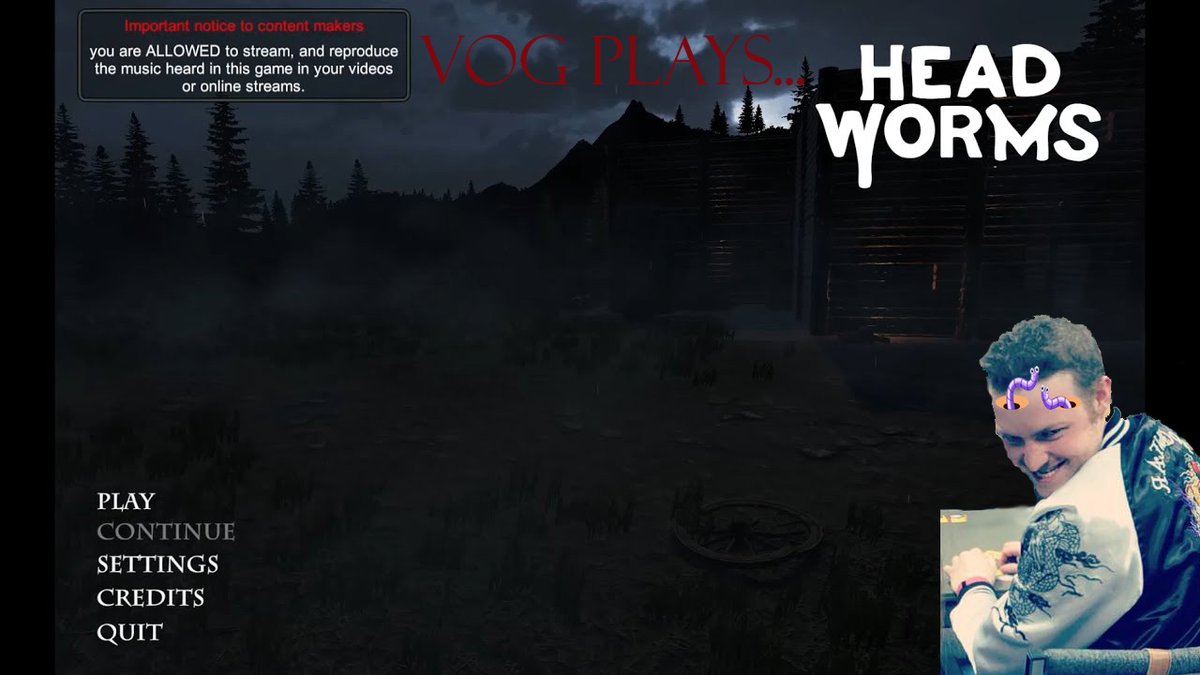 VOGCamcosplay's tweet image. VOG plays Head worms Part 1: What am I doing? 
#headworms @HeadwormsG #horror #puzzles 

youtu.be/5A-1Sey7kno via @YouTube