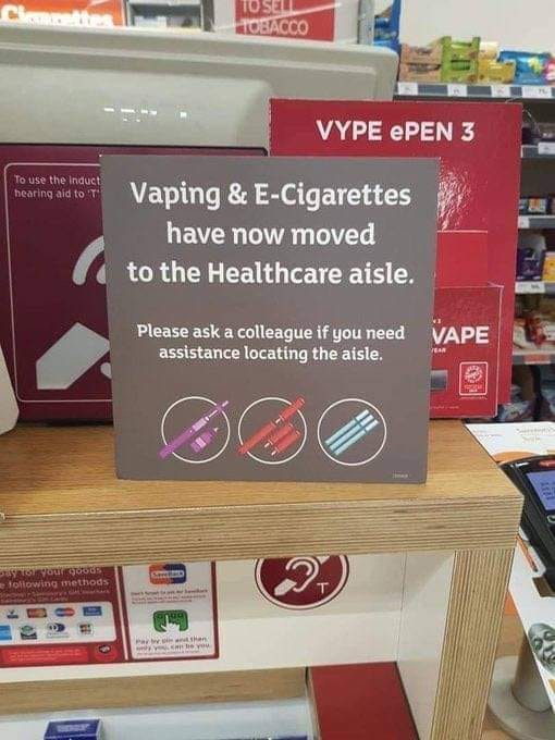 The <a href="/DHSCgovuk/">Department of Health and Social Care</a> gets it. Tobacco Harm Reduction IS public health.