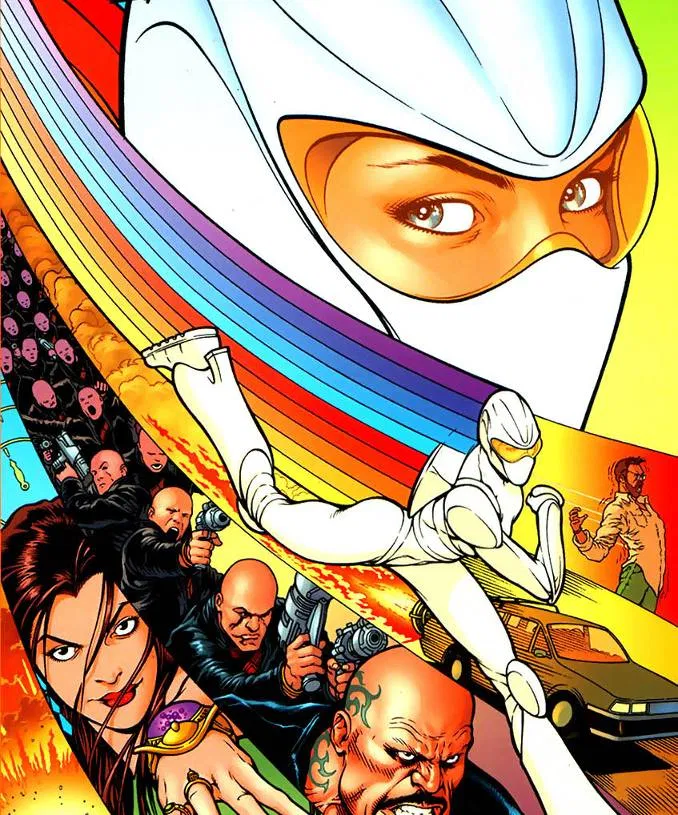 Mary Maxwell - The FlashA sick college girl whose father is a scientist and longed to be a superhero like the comics she reads. One day her dying father injects Mary with the DNA from a hummingbird and grants her the ability to travel at superspeed and she calls herself Flash.