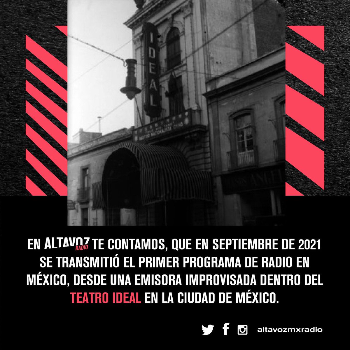 Cada proyecto radiofónico que nace merece ser celebrado, por eso te compartimos con alegría que hoy nació Altavoz COLIMA 😃

Escúchanos en el 📻102.9 FM de Colima 😊

Tú también #TomaElAltavoz